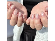 アプリコットネイル (apricot nail)の雰囲気（simple/ニュアンス/淡色/bridal/初めての方も大歓迎です◎）