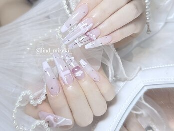 リンドネイル バイ モカ アンド ララ(Lind nail by moca and LaLa)/【mizuki】さくらんぼネイル