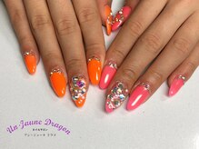 アン ジョーヌドラゴ/【ロングネイル】アシメネオン