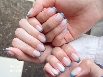 トータルビューティー パッション 茨木(Total Beauty Passion)/くすみカラーのフレンチ