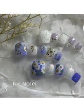 フォームーンネイル(For...Moon nail)/フットフルデザインコース