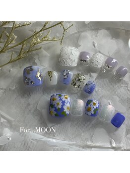 フォームーンネイル(For...Moon nail)/フットデザインアートコース