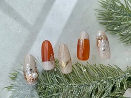 カジュアル　夏ネイル