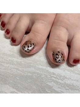 フェリーチェ(Felice)/leopard foot nail♪