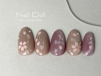 ネイルドール(Nail Doll)/桜ネイル