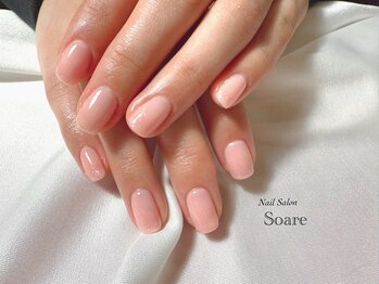 ソアレ(Soare)/ワンカラー先端ラメぼかし