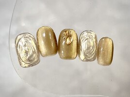 ニュアンスミラーネイル