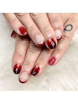 マイオティック ネイル(miotic nail)/持ち込みデザインフレンチ