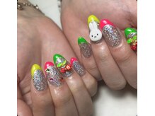 ブルー(Blue)/カラーフレンチ／キャラクター