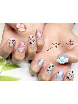 手描きアートが得意なサロン