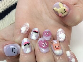 ジャスミンネイル(Jasmine Nail)/ジェル☆120分やり放題コース♪