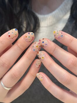 ラトリエジッタ(L atelier JITTA)/カラフルネイル