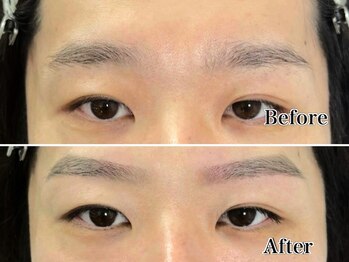 ユレイス 恵比寿(YULACE.)/角度をつけたストレート眉