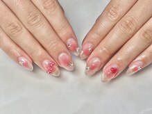 名古屋巻き爪専門Pro/チークネイル+マグネットネイル