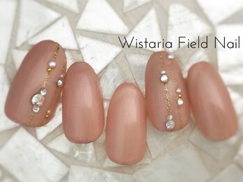 ウィスタリアフィールドネイル MONAD店(WISTARIA FIELD)/ワンカラー シンプルネイル