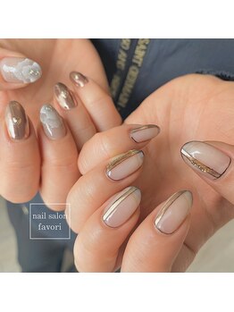 ファボリ(favori)/クリア囲みデザイン