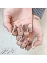クリーム(Nail Atelier CREAM)/【season'sニュアンス定額】11月