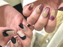 イビズ 新宿店(eviz)/個性派マグネットネイル