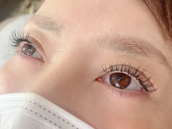 ソエルシー(soel sii)の写真/【特許取得パーフェクトラッシュ認定サロン！】持続力に特化したエクステで朝のメイク時間の時短にも◎