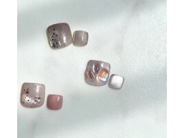 フット　親指ワンポイント