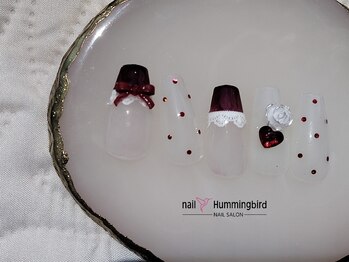 韓国ビジューネイル♪