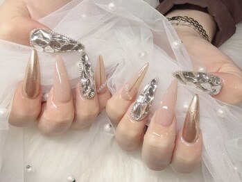 ネイルズバー 新宿店(Nails Bar)/銀雪のヴェール