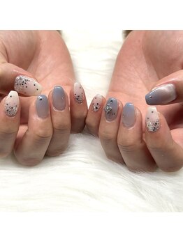 きらきら星ネイル