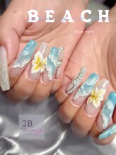 今季旬！夏ネイルのプルメリア
