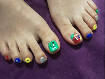 エンジェル 葛飾(ANGEL)/m&m'sフットネイル