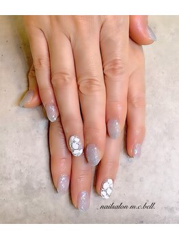 エムシーベル(m.c bell)/シンプル＆レースフラワー