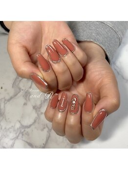 アンド アール(and.R)/囲みネイル