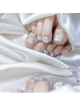 ナーリーネイル(NaRily nail)/韓国パーツ×フットネイル