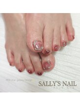 さりぃず ねぃる(SALLY’S NAIL)/大人フットデザイン