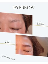 トナリ(tonari)/消えにくい眉毛 女性