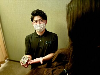 眠れる森のヘッドスパ 千葉店/ヘッドスパ後のケアもフォロー