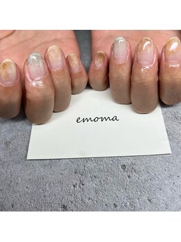 オフィス向ブラウンブルーカラー