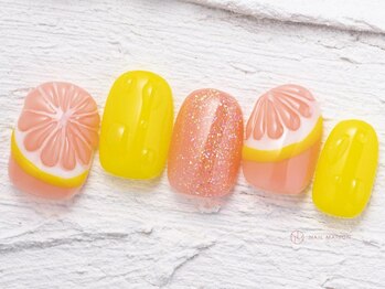 ネイルメゾン 池袋店(NAIL MAISON)/サマーオレンジ¥10550