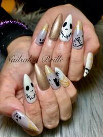 ハロウィンネイル