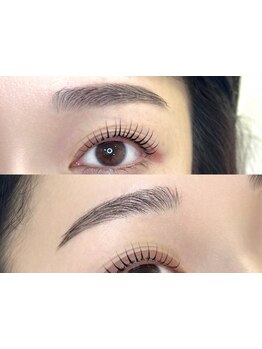 アイブロウメニューがあるサロン