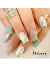 Flowerミントグリーン