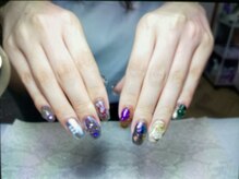 アンバーテン(Amber10)/持ち込みデザイン/ジェルネイル