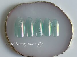 定額アート/オーロラ/ブルー