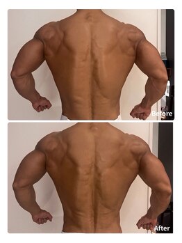 ルタンリッシュオム(Lutan Riche hom)/ボディ大会前