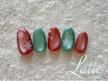 ラテネイル(Latte Nail)/winter design