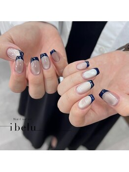イベル 船橋店(ibelu)/マグネット　フレンチネイル
