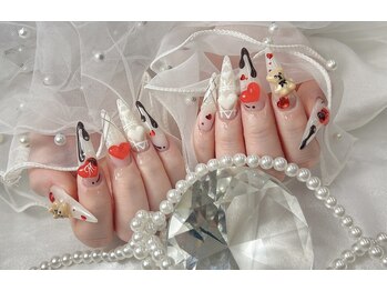 ビジューネイルズ 西川口店(bijou nails)/バレンタインネイル