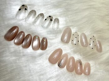 レガーロ(Regalo)の写真/【HAND/初回オフ/甘皮ケア込】オフィスネイルに★シンプル美爪Collection¥5800◆Simpleネイル程差が付く♪