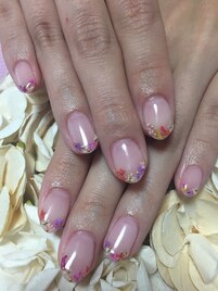 押し花ネイル
