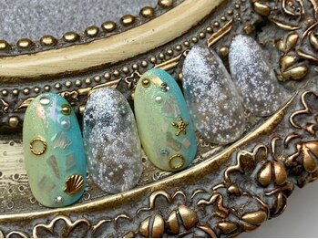 ネイル ロッカ(nail LOCCA)/8月プチアート