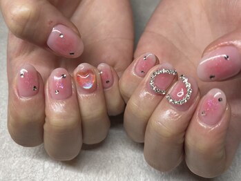 チークキラキラネイル